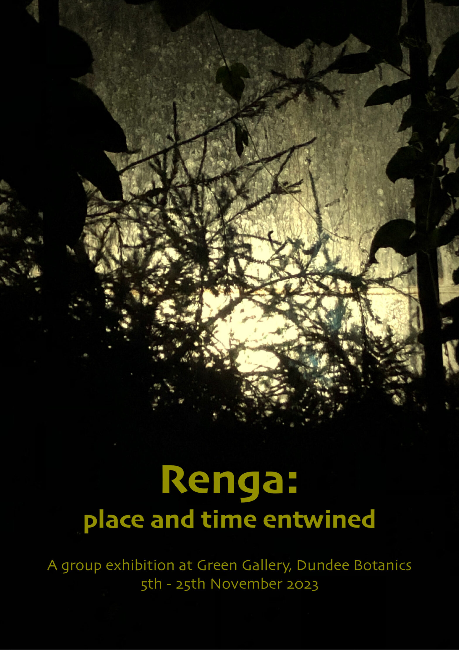 Renga: place and time entwined